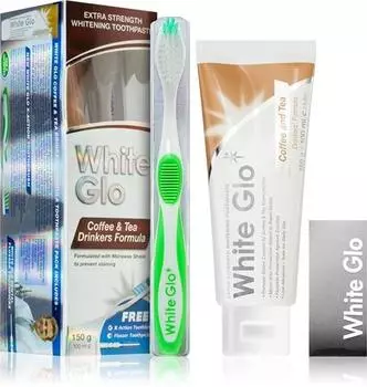 Набор для ухода за зубами White Glo Coffee & Tea Drinkers Formula TU прозрачный