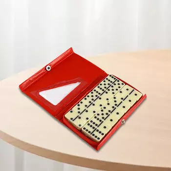 Набор домино, 28 предметов, двойная игра, шесть игр, вечеринка, сувениры, доска с номерами, таблица зелёный