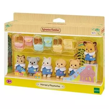 Набор фигурок «Друзья детского сада» Sylvanian Family 5672, 1 комплект, популярные корейские игрушки
