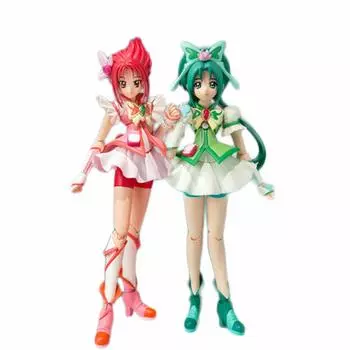 Набор фигурок PreCure Cure Mint Cure Rouge DX от SHFiguarts Да! 5ВпередВперед! & (Тамасии Эксклюзив)