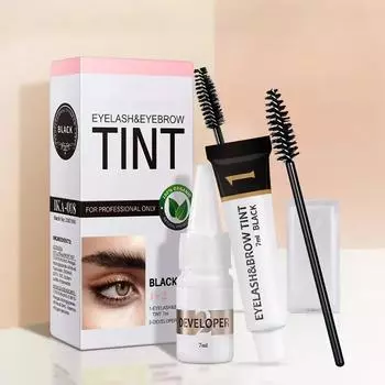 Набор гелей для бровей Long Lasting Waterproof для профессионалов студии макияжа чёрный