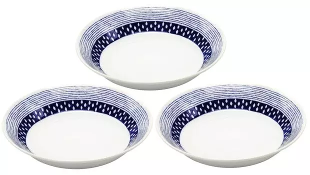 Набор глубоких тарелок Mino ware из 3 штук Soro 6.3 139650(3)