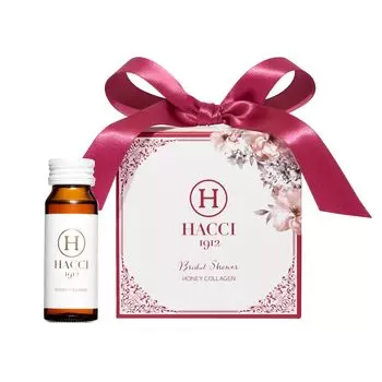 Набор HACCI Honey Collagen 30 мл x 9 флаконов Увлажняющий эффект Содержит сырое маточное молочко Косметика Гран-при Победитель 9-го класса (Свадебный пакет)