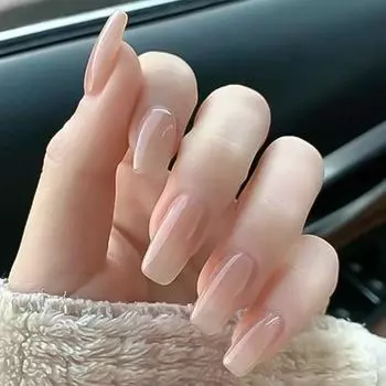 Набор искусственных ногтей Varna Syrup Nude Nail Tip, тип C, 1 комплект, разные цвета
