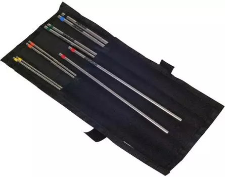 Набор из 10 бит GROVER Triangle Alloy 303 GV-TBD серебряный