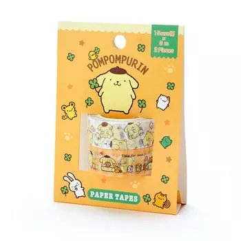 Набор из 2 бумажных лент Sanrio Pom Pom Purin 550221 жёлтый