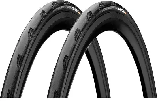 Набор из 2 Continental GRAND PRIX 5000 Grand Prix 5000 Black (700x30c) 30-622 [Предмет]