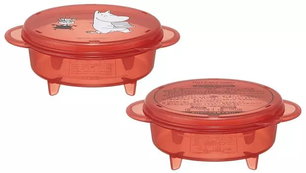Набор из 2-х блинниц Skater для микроволновой печи Moomin Kitchen, сделано в Японии HCM1-A