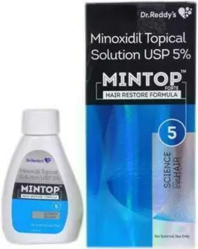 НАБОР ИЗ 2 х Mintop от Dr. Reddy 5 % раствор для местного применения USP (60 мл) | БЕСПЛАТНАЯ ДОСТАВКА