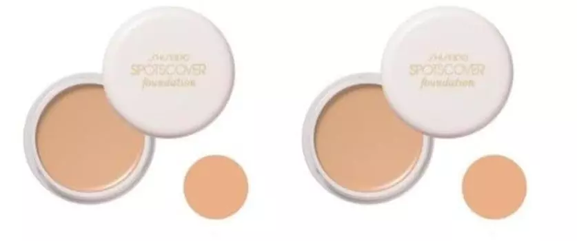 Набор из 2-х тональных кремов Spots Cover Foundation Base Color Base Color по 20 г. Маскирует широкий спектр мобильных [S100 All] синяков, пятен, ожогов, шрамов, компактных,