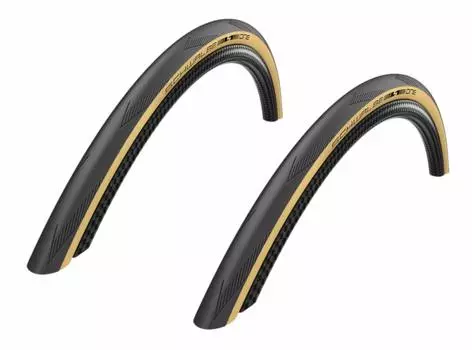Набор из 2 SCHWALBE ONE ADDIX Schwalbe One Clincher 700c (70025c, Классическая кожа) [Элемент]