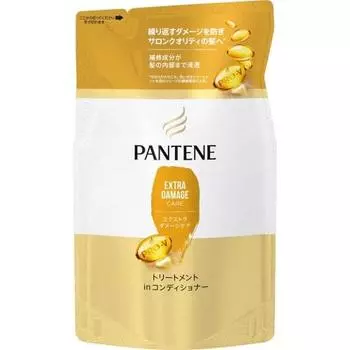 [Набор из 2 шт.] Pantene Extra Damage Care Treatment Кондиционер Сменный блок 300 г