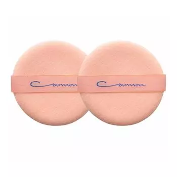 Набор из 2 штук Naniwa Puff Canon Eversoft Sponge Puff, сделано в Японии, примерно x Большой размер, натуральный латекс 80 1,2 мм 100%