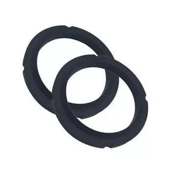 Набор из 2 уплотнительных прокладок Brew Seal Термостойкая силиконовая прокладка Запчасть для эспрессо-машины Подходит для кофемашин