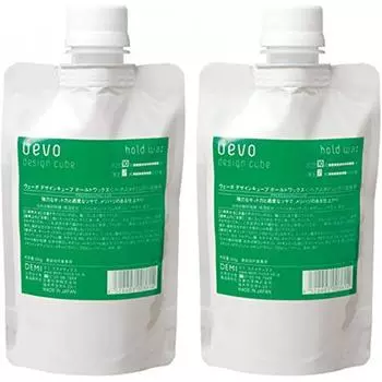 Набор из 2 X Demi Wavo Design Cube Hold WaX 200 г Commercial Hold WaX