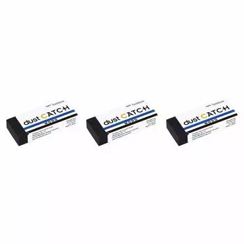 Набор из 3 ластиков для карандашей Tombow Pencil Eraser Mono Dust Catch EN-DC