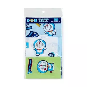 Набор из 3 скатертей для обеда Sanrio, примерно. 43 x 43 см, 100% хлопок, с местом для имени, персонаж Дораэмон 880248 SANRIO