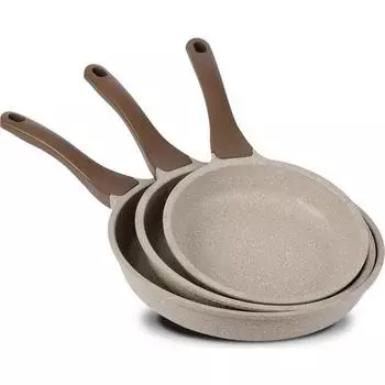 Набор из 3 сковородок Thermoad из литого алюминия / Норка