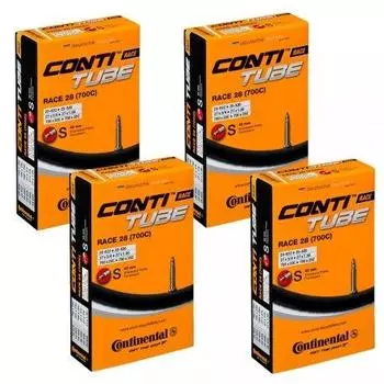 Набор из 4 камер Continental Race28 style 70020-25C (Преста 42мм) [Товары]