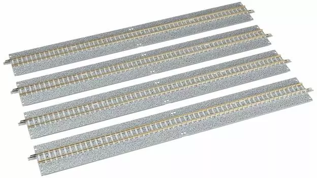 Набор из 4 шт. рельсов для ПК TOMIX N Gauge Wide PC 1762 S280-WP