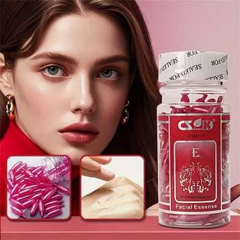 Набор из 90 капсул VE Rejuvenating Moisturizing Essence для лица - глубоко омолаживающие и восстанавливающие, долговременное увлажнение и увлажнение Purple разноцветный