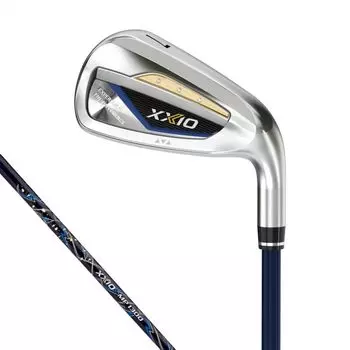 Набор клюшек DUNLOP XXIO Thirteen Iron Set из 5 предметов MP1300 Shaft Carbon Right Navy Count PW R Men s # 6-9, Flex тёмно-синий