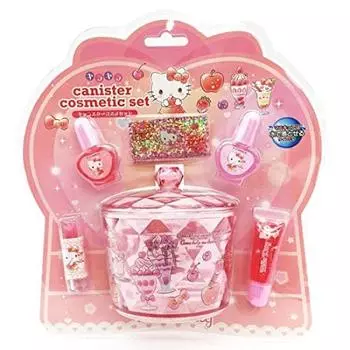 Набор косметики в блестящих баночках Hello Kitty