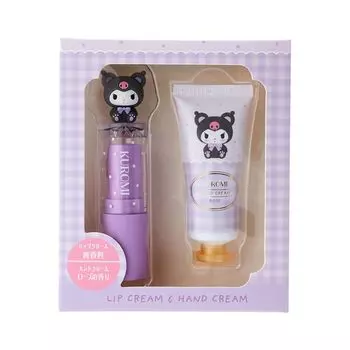 Набор кремов для рук и бальзамов для губ Sanrio Kuromi 331732 и (Мотив Медведь)