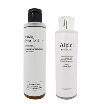 набор лосьонов Fulvic 200 мл лосьон Alpine essence 150 мл для чувствительной сухой кожи Увлажняющий лосьон, как сыворотка Gettosui Фульвовая кислота нет Товар