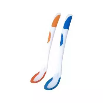 Набор ложек для детского питания Fisher Price, чувствительных к температуре, из 2 шт., разноцветные, набор из 4 шт.
