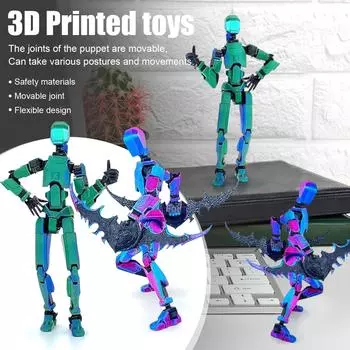 Набор мобильных кукол, 3D-печатная мобильная кукла-робот Титан, подвижная мобильная кукла, подходит для коллекционеров, украшение рабочего стола