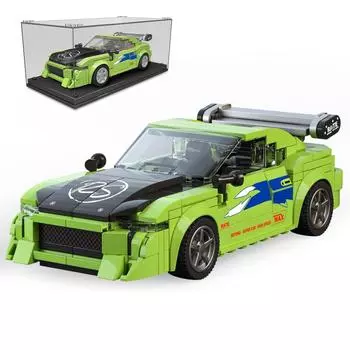 Набор Mold King Speed Champion Racing Design с акриловой коробкой 27033 Строительный набор Игрушка Детский подарок 8+