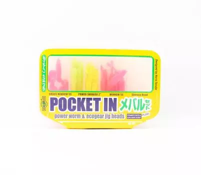 Набор мягких приманок Ecogear Pocket In Mebaru (7651)