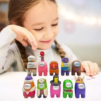 Набор мультяшных фигурок, игрушечные фигурки, подарки на вечеринку для фанатов, коллекция игр