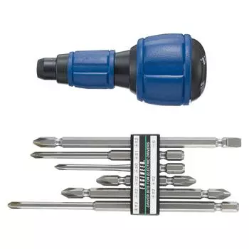 Набор отверток Engineer Master Grip 6 бит DR-52 синий