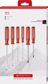 Набор отверток PB Swiss Tools 6 предметов 1560CBB