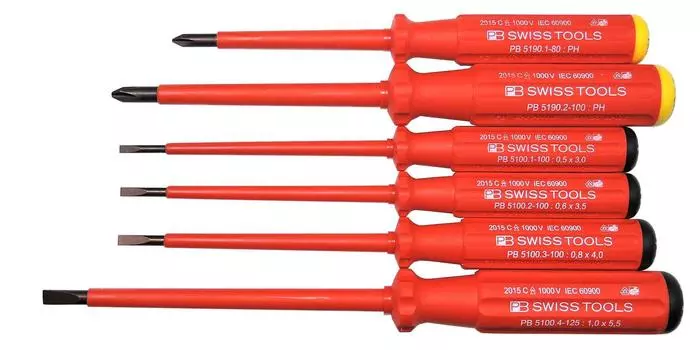 Набор отверток PB SWISS TOOLS PB 5542 Электроизолированный