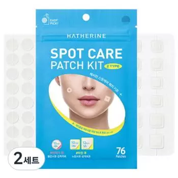 Набор пластырей Haerin Spot Care, 76 шт., 2 комплекта