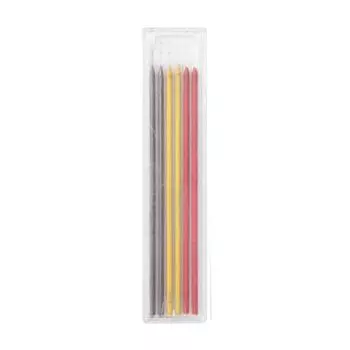 Набор плотницких карандашей Solid Carpenter со встроенной точилкой и инструментом для деревообработки (оранжевый) Делавэр