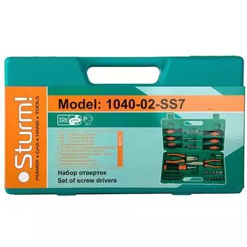 Набор ручных инструментов Sturm 1040-02-ss7