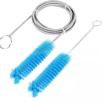 Набор щеток для очистки трубок CPAP - очиститель трубопроводов Spring Brush straw brush синий