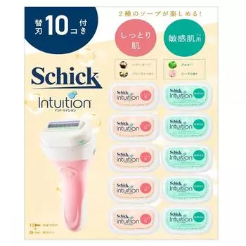 SChick Chick Intuition Club Pack с основными лезвиями + 10 сменными лезвиями