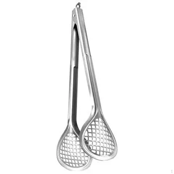 Набор щипцов для барбекю из нержавеющей стали премиум-класса для гриля и подачи