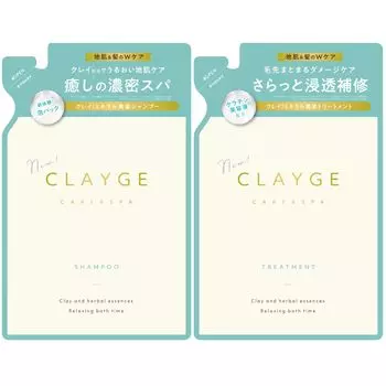 Набор шампуней CLAYGE SR Refill 400 мл Набор из 2 шт.
