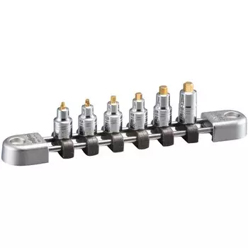 Набор шестигранных бит Kyoto Machinery Tools Nepros Stubby, 6 шт. NTBT2SS06A (КТК) 6.3КВ.