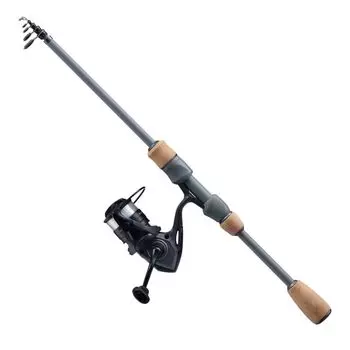Набор SHIMANO Buena Vista Combo S56L Grey Катушка/удочка серый
