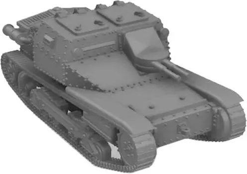 Набор смол Mussini WW2 Италия Carlo Veloce 1/100 L3/35 (4 шт) ММ100-001 (бак)