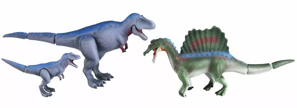 Набор TAKARA TOMY Fierce Carnivorous Dinosaur Rival, Ш220 x В140 x Животное Динозавр, Реалистичная движущаяся фигурка, игрушка для детей от 3 лет, соответствует стандартам безопасности игрушек