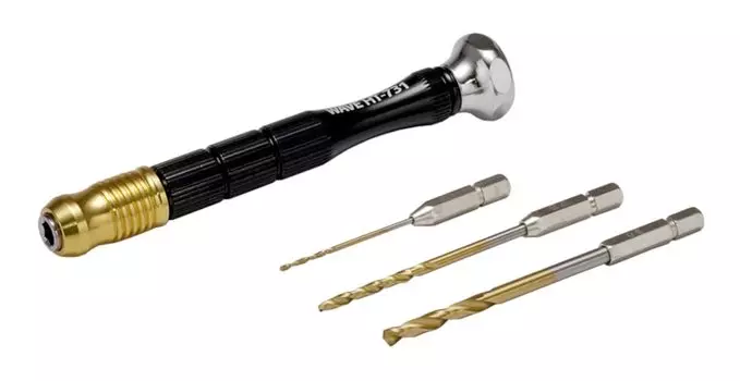 Набор тисков Wave Hobby серии HG One Touch Pin, пластиковая модель инструмента, черный HT-731 чёрный