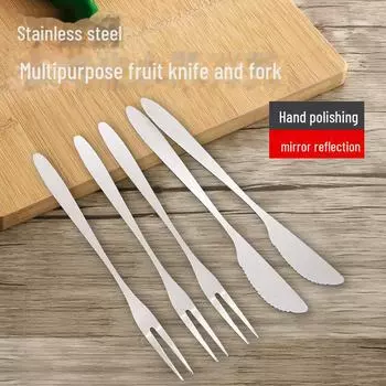 Набор вилок для фруктов и десертов из нержавеющей стали Fruit Fork